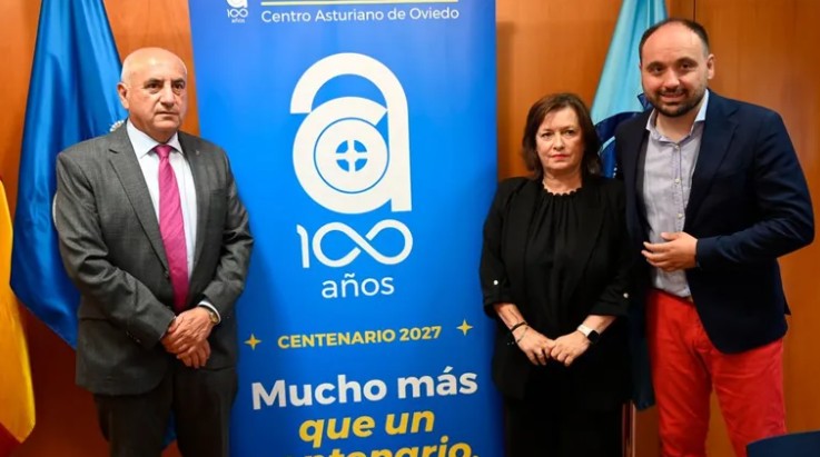 El Centro Asturiano de Oviedo presenta las primeras iniciativas de su Centenario, que se celebrará en 2027